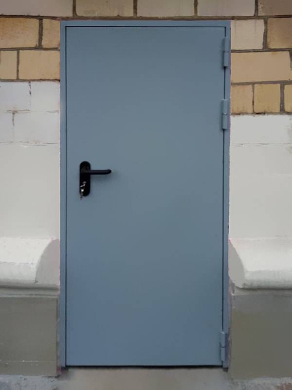 Подвальная огнестойкая дверь